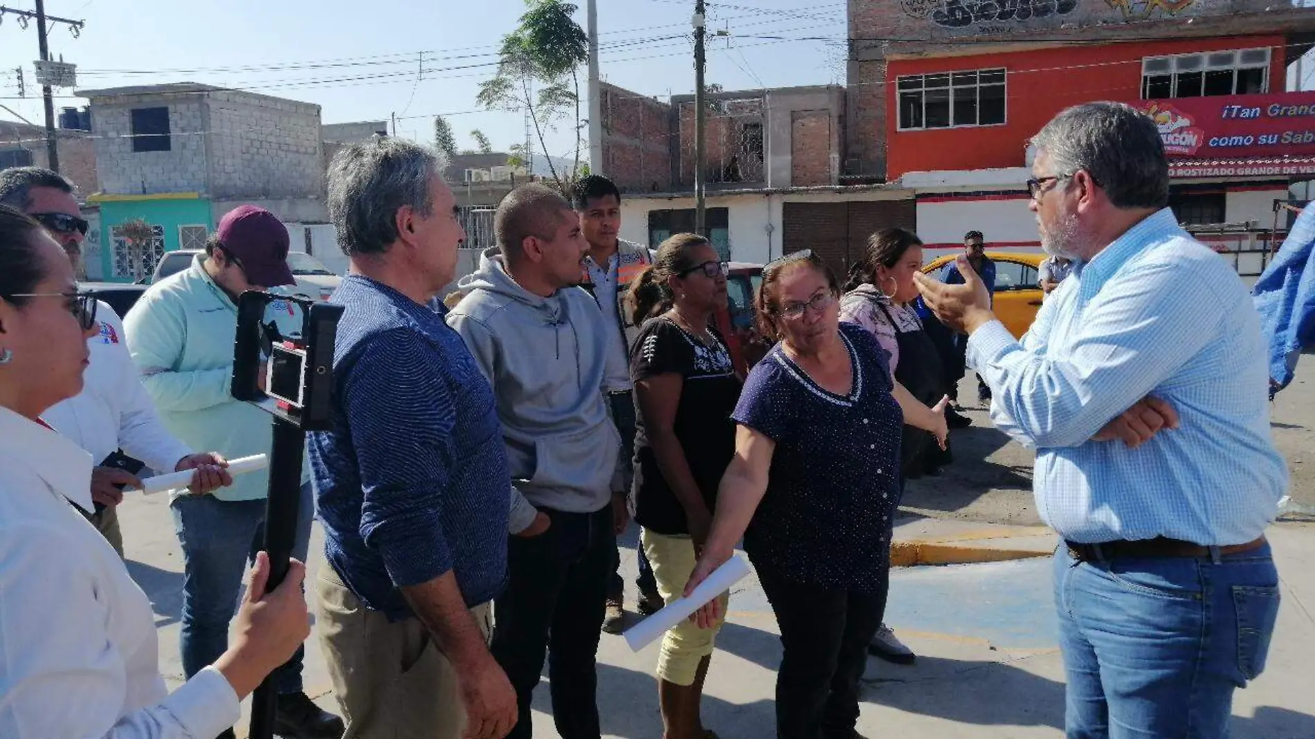 19 Vuelven a exigir la apertura de la calle Blanco al tránsito vehicular